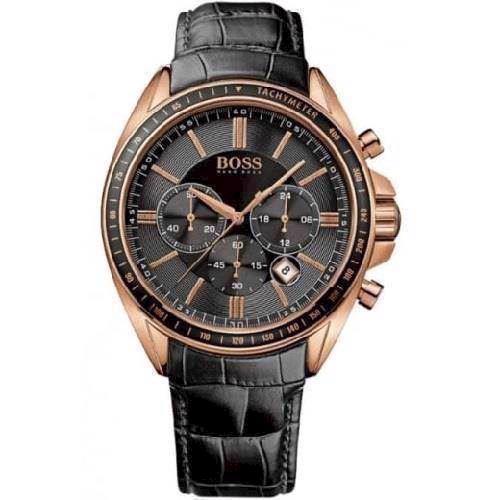 Image of Hugo Boss Driver IP Rosaguld Quartz herre ur, model 1513092